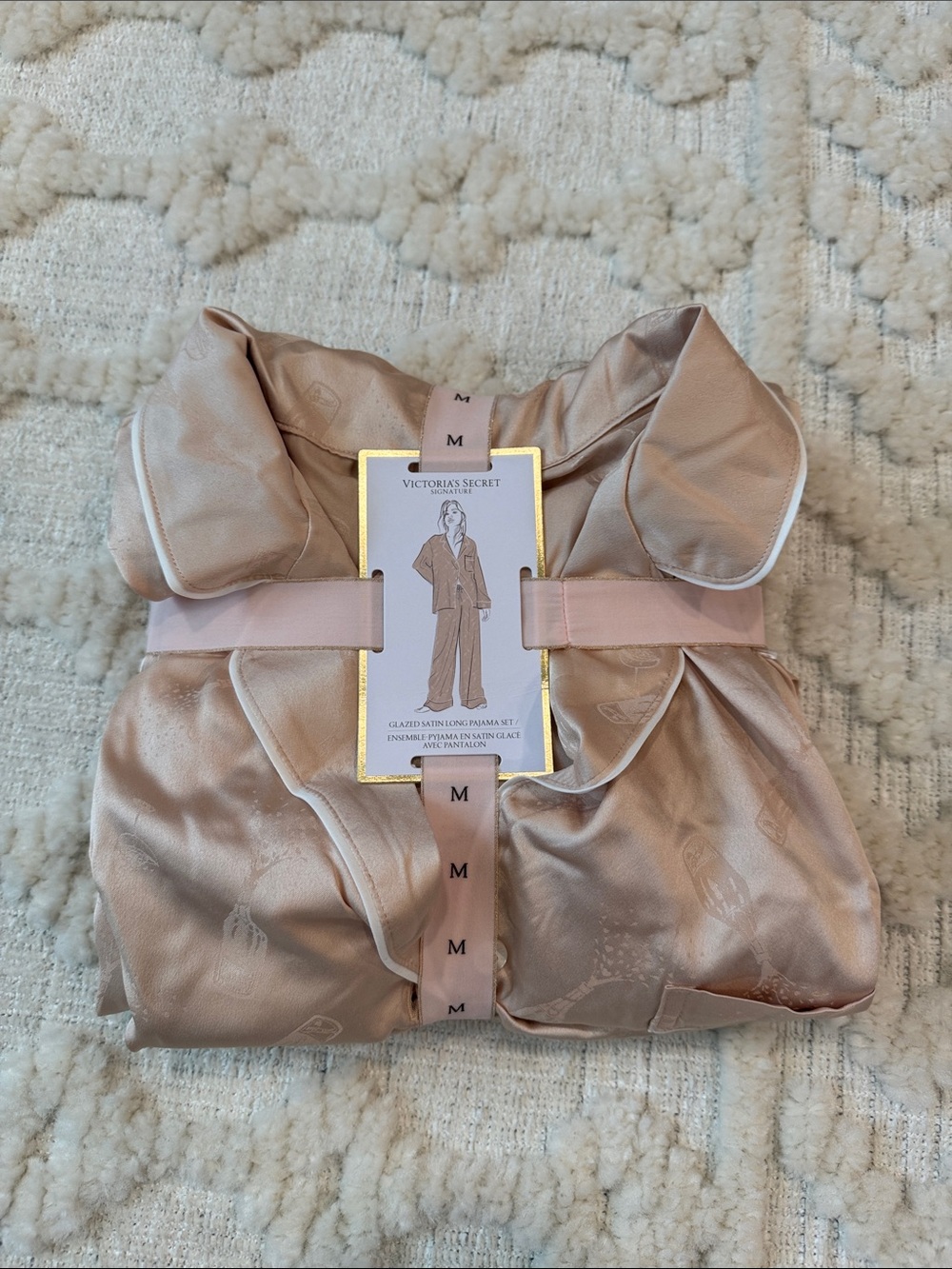 Victoria's Secret Satin Pajama Set (NWT)